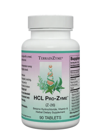 HCL Pro Zyme (Z26) - 90 Tablets