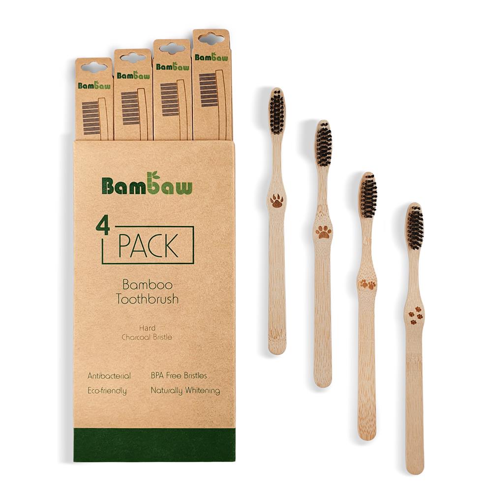 Bamboo toothbrushes | hard