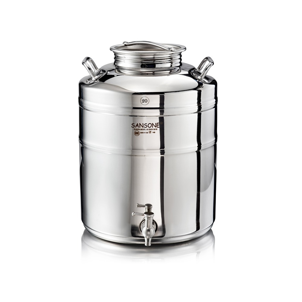 Sansone Fusti for Storing and Dispensing Olive Oil 20L