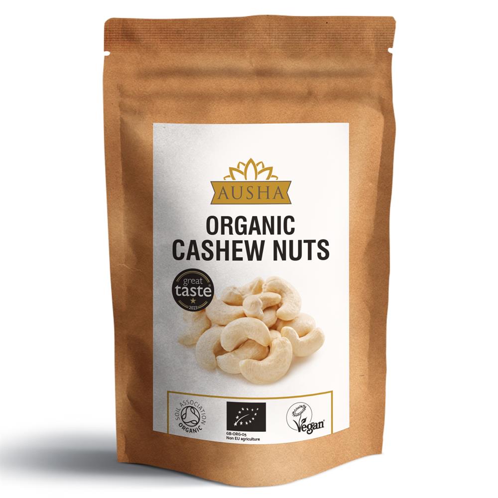 Organic Cashew Nuts Whole 200g