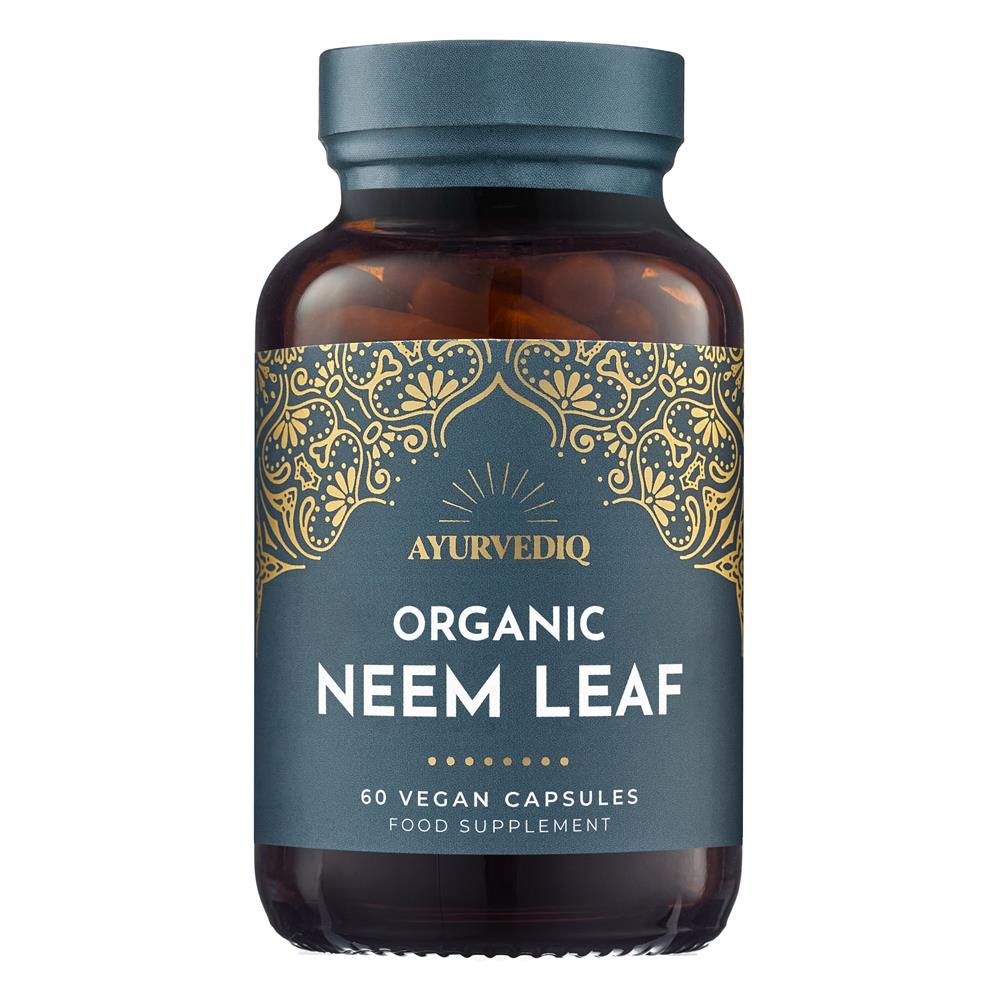 Organic Neem Leaf Caps - 60 capsules