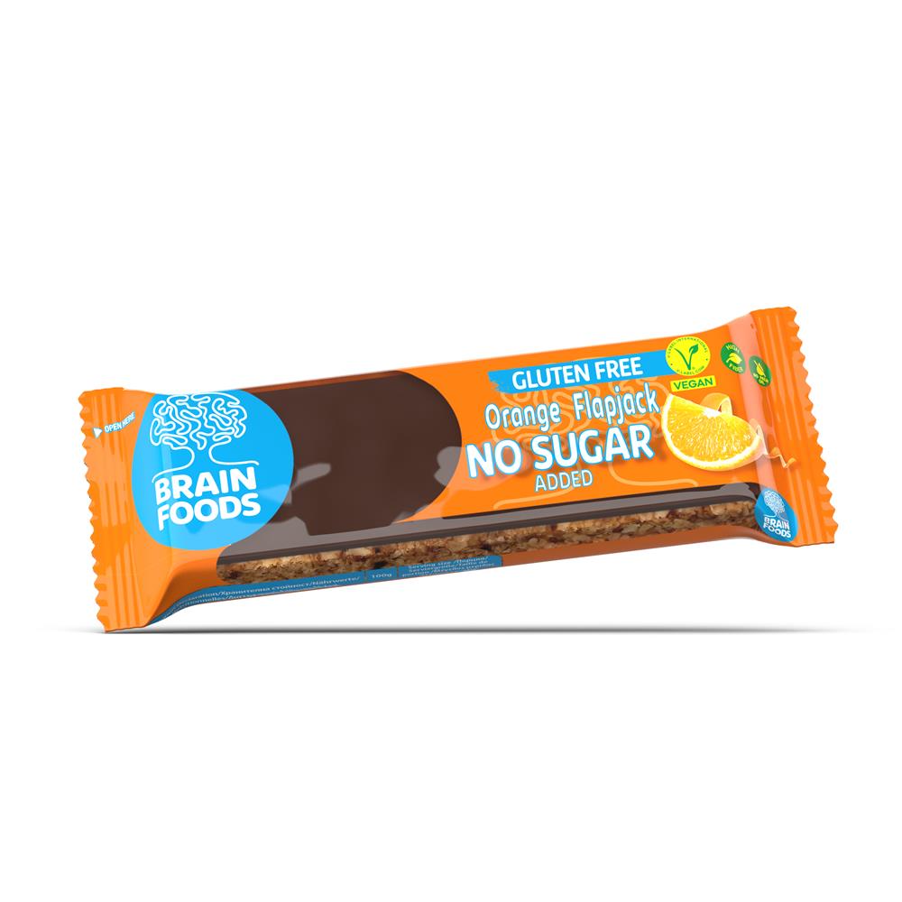 Orange Flapjack (Pack of 12)