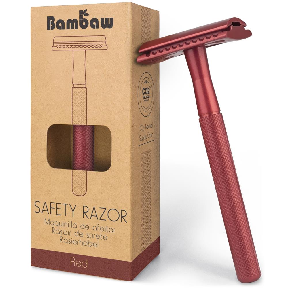 Metal safety razor | Red