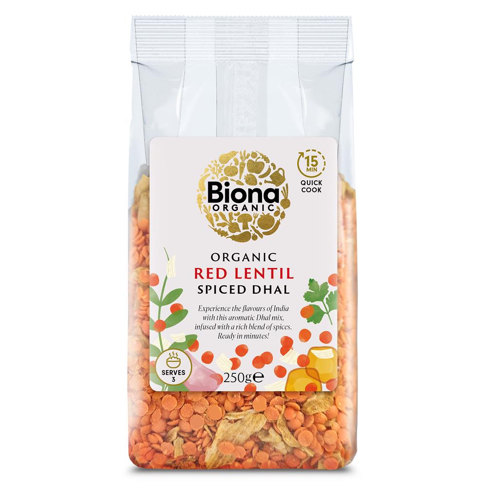 Spiced Red Lentil Dahl 250g