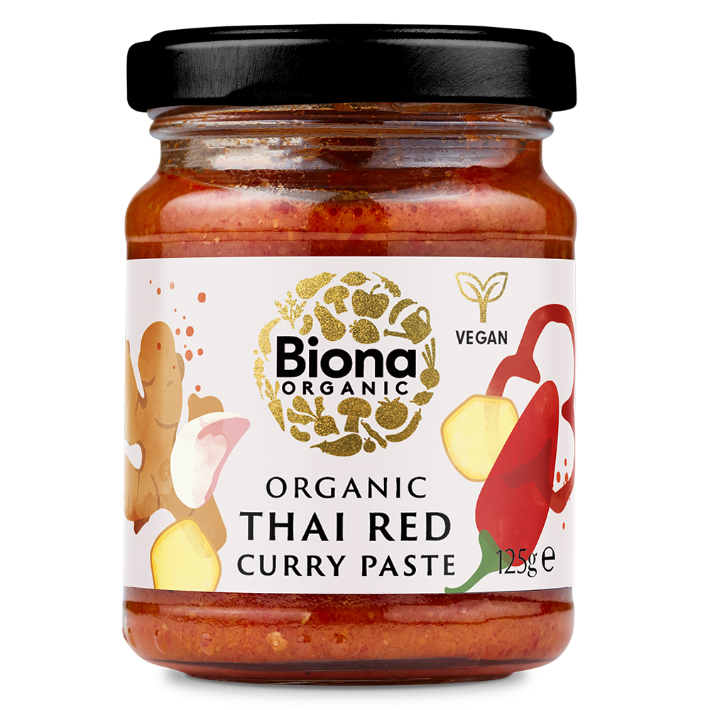 Organic Thai Red Curry Paste 125g