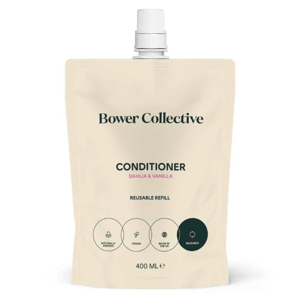 Dahlia & Vanilla Bower Natural Conditioner Refill 400ml