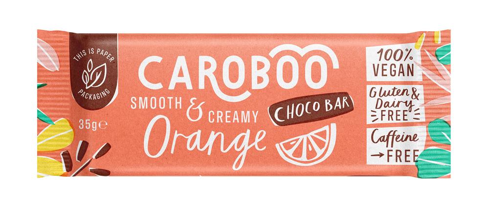 Smooth & Creamy Orange Carob Bar 35g