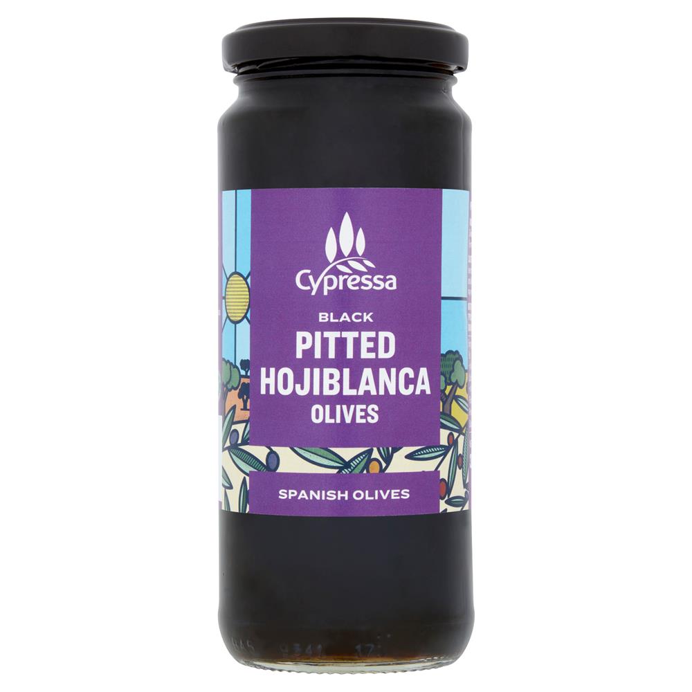 Pitted Black Olives 340g