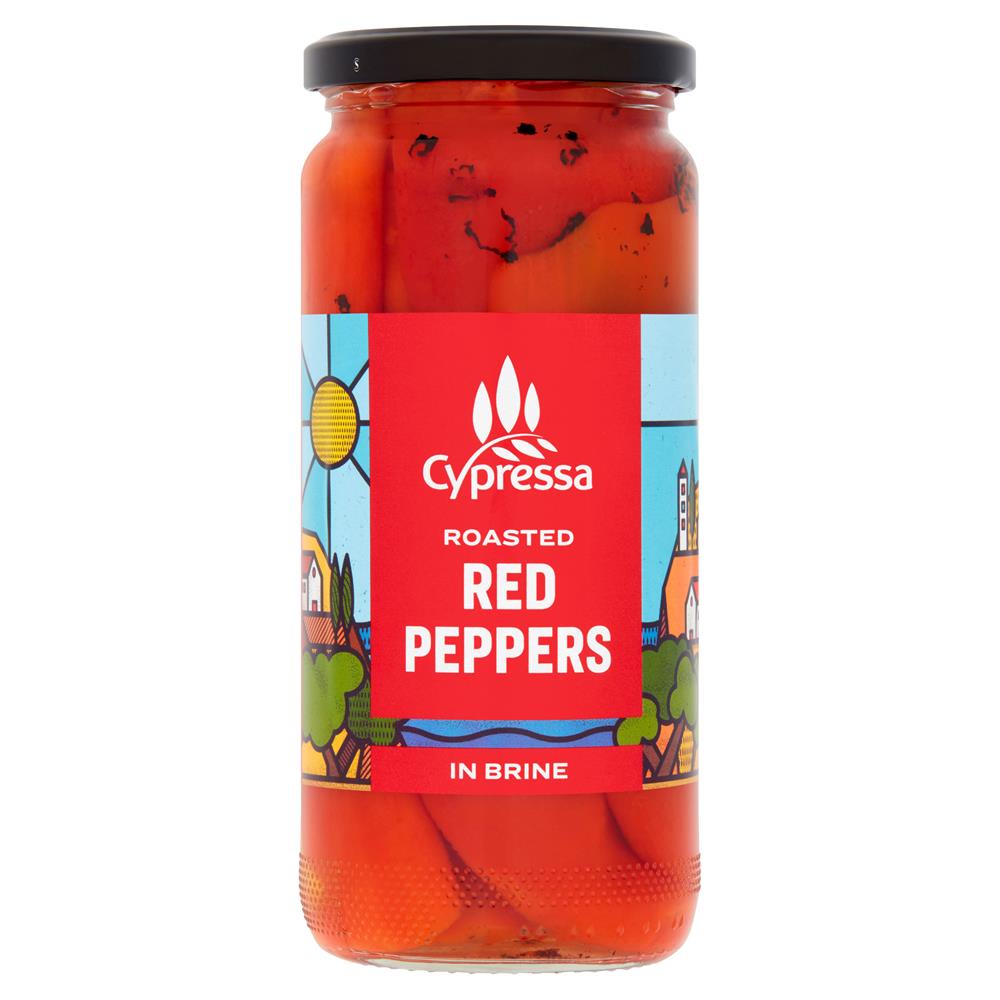 Roasted Red Peppers 465g