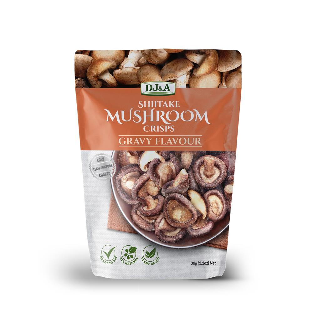 Shiitake Mushroom Crisps Gravy (Pack of 2)