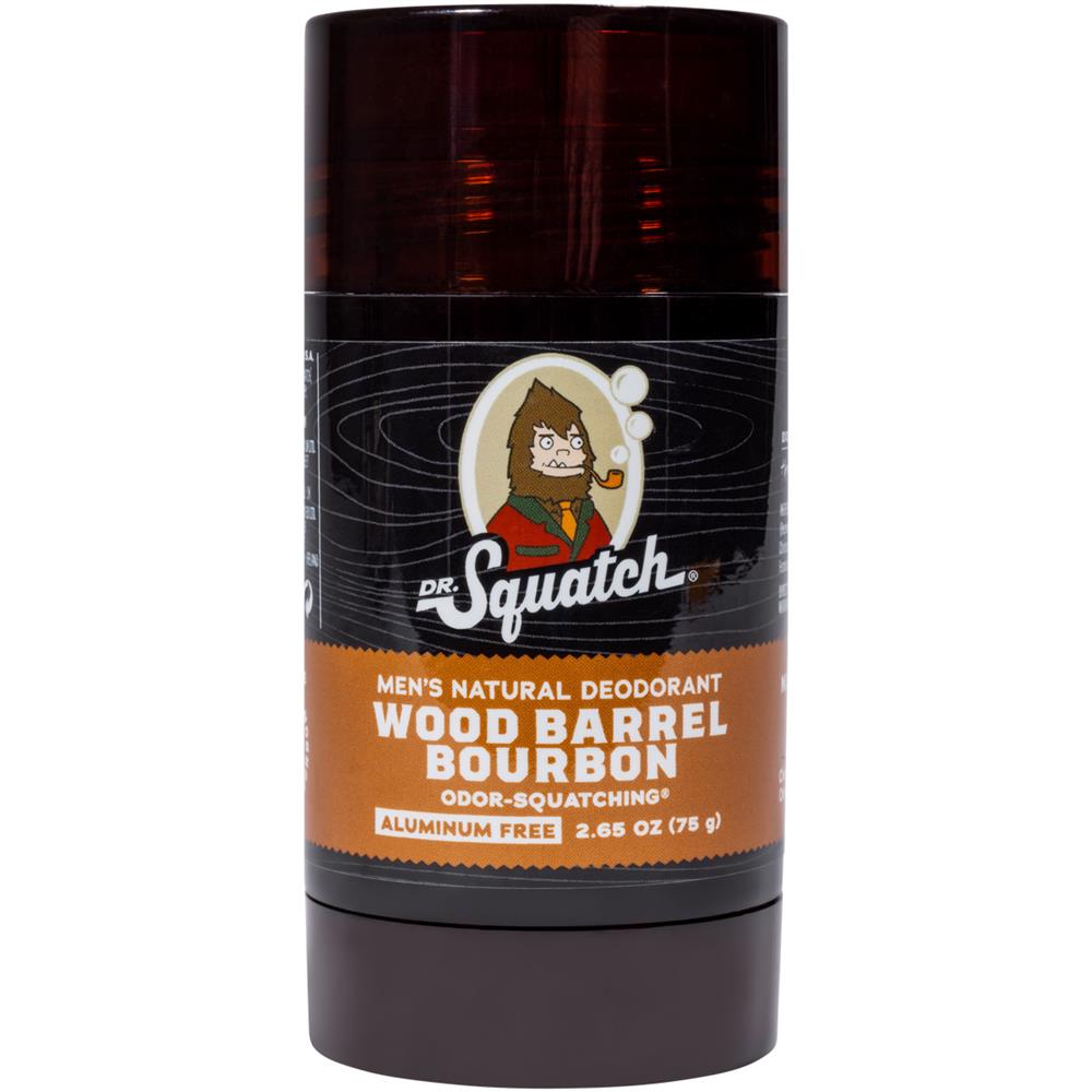 natural Deodorant Wood Barrel Bourbon