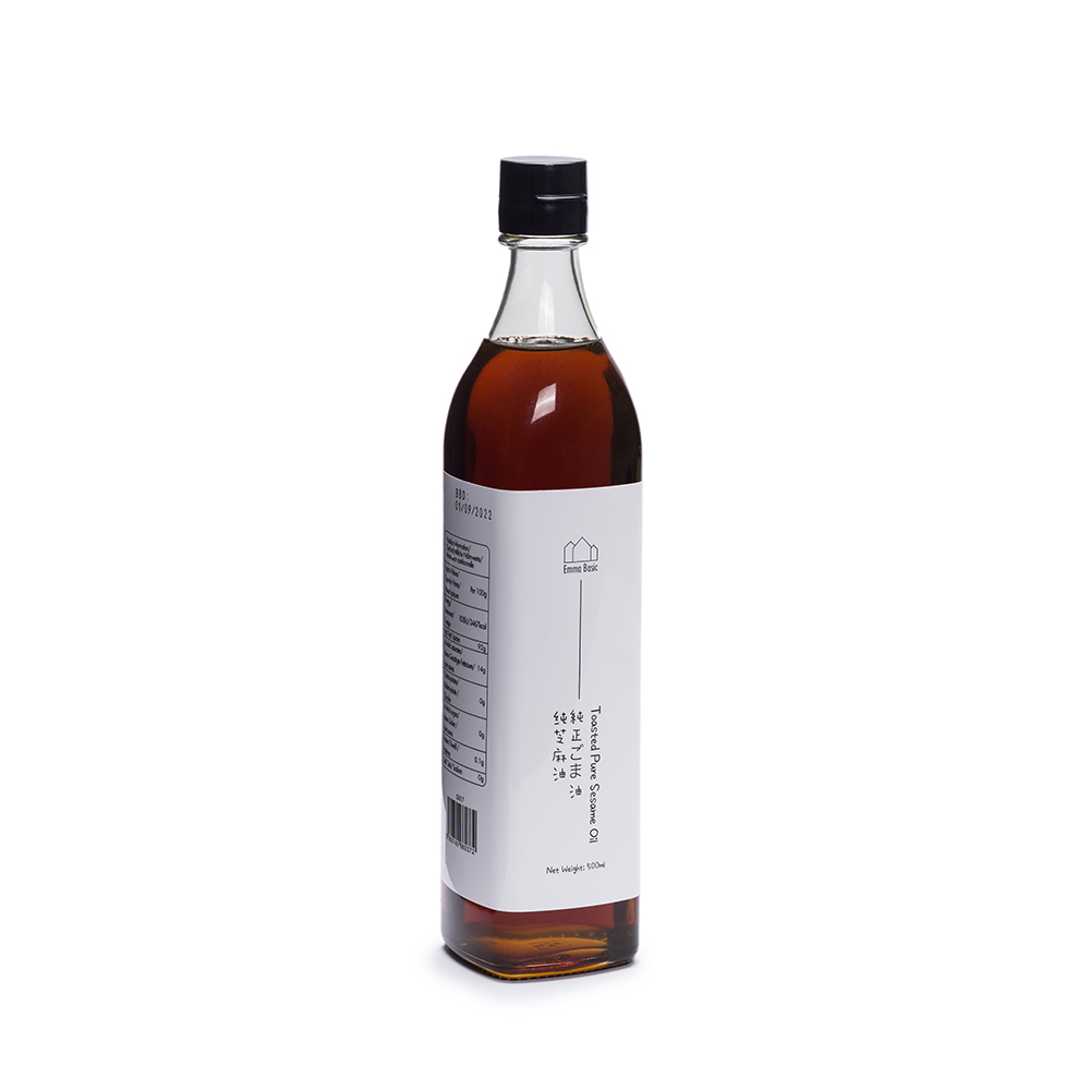 Toasted Pure Sesame Seed Oil 500ml