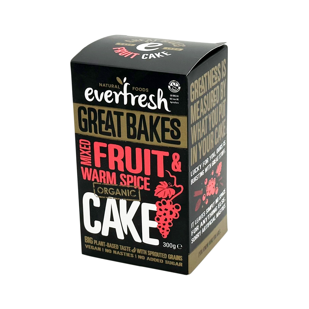 Organic Mixed Fruit Cake