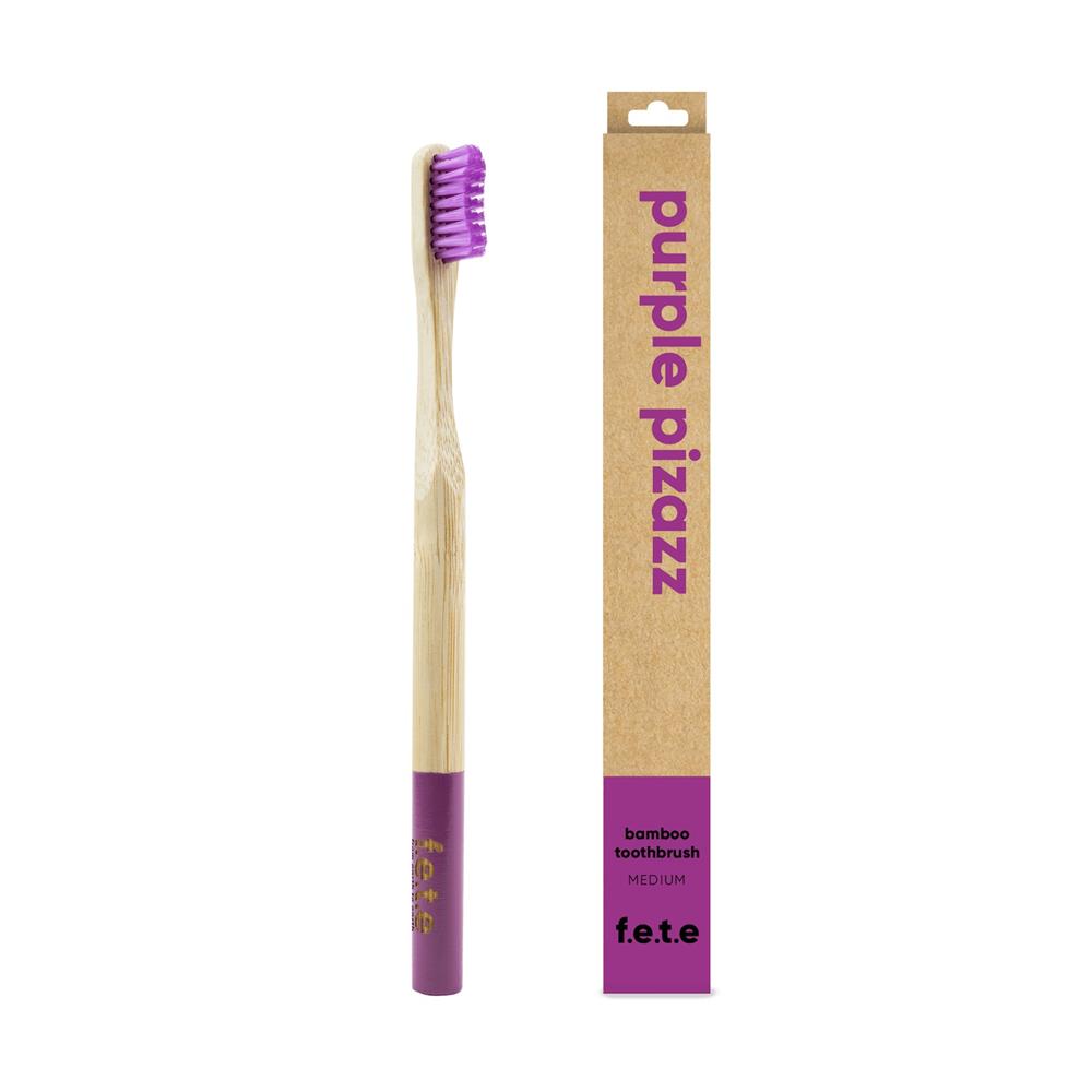 Tooth Brush Purple Pizazz Med