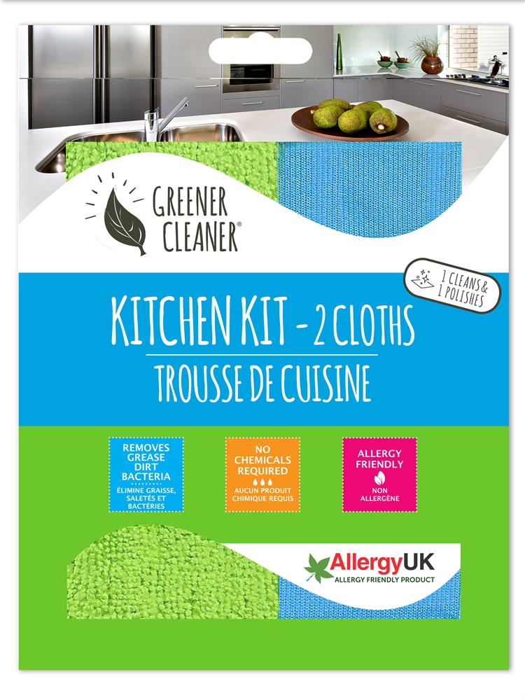 Kitchen Kit (2 pack cloths)