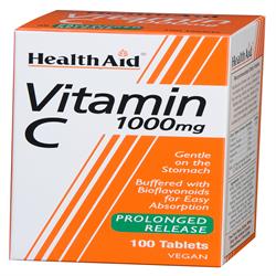 Vitamin C 1000mg - Prolonged Release Tablets 100's