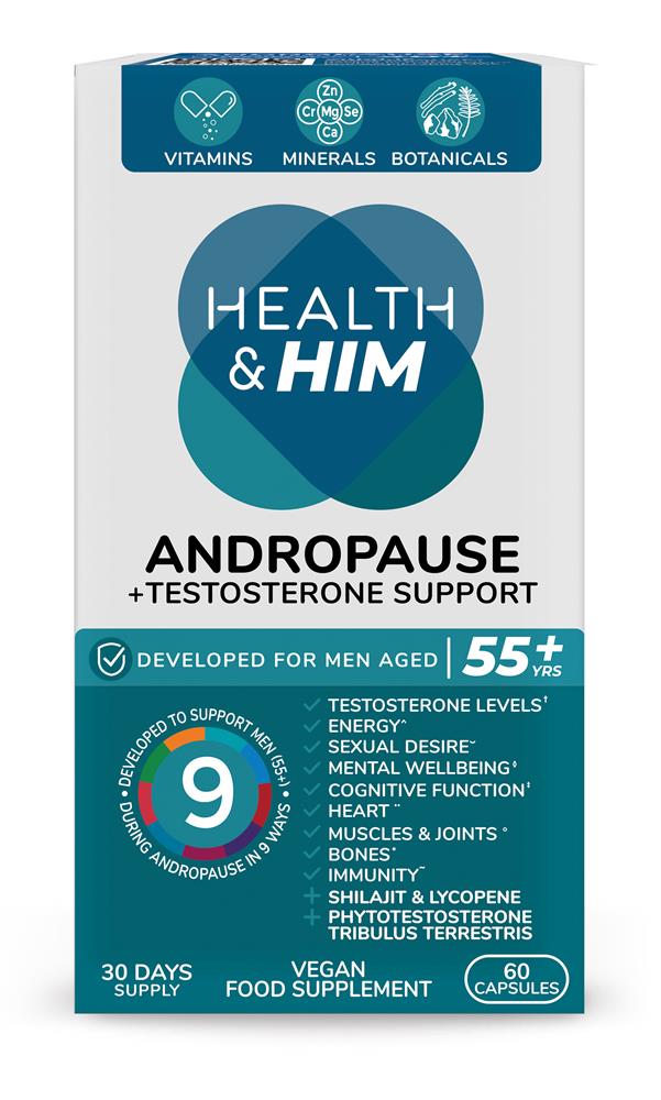 Andropause 55+ Multi-Nutrient Supplement 60capsules