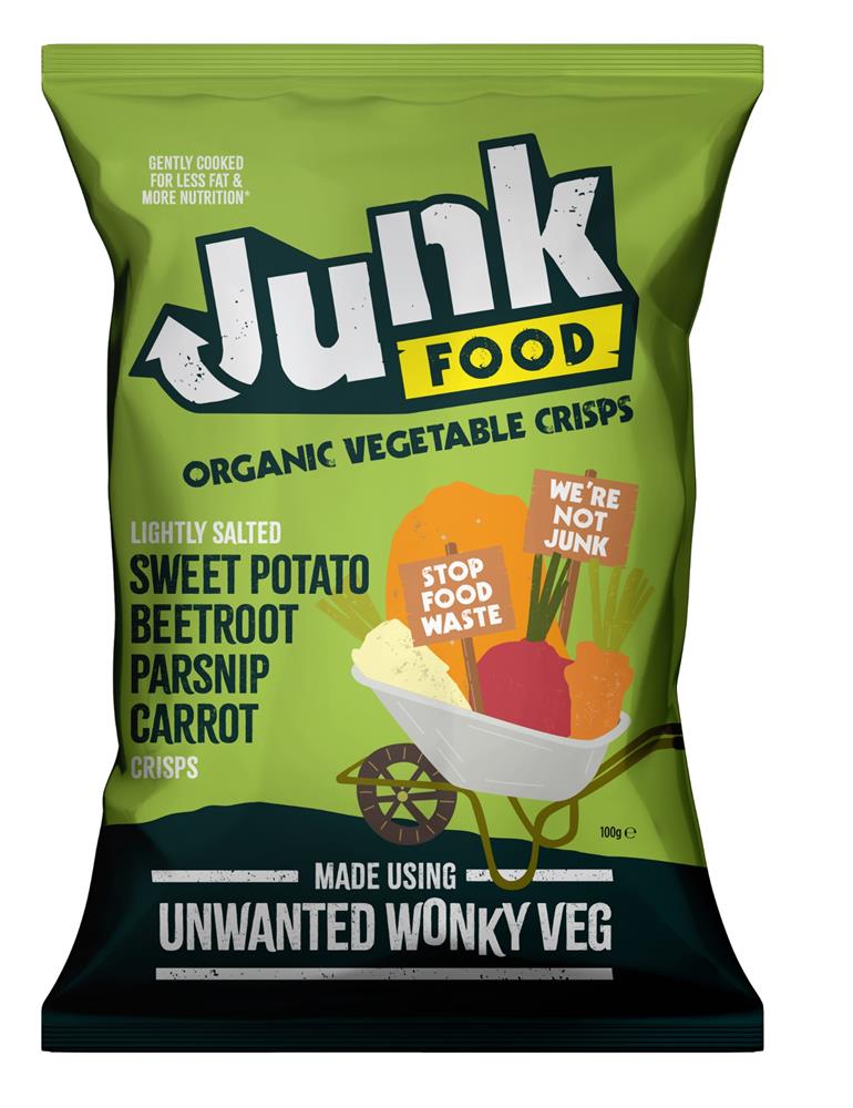 Organic Mixed Vegetable Crisps 100g