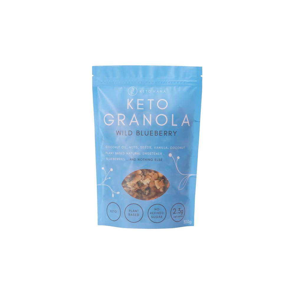 Wild Blueberry Keto Granola