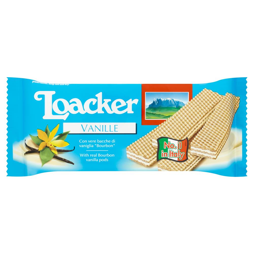 Loacker Vanilla Wafer (Pack of 7)