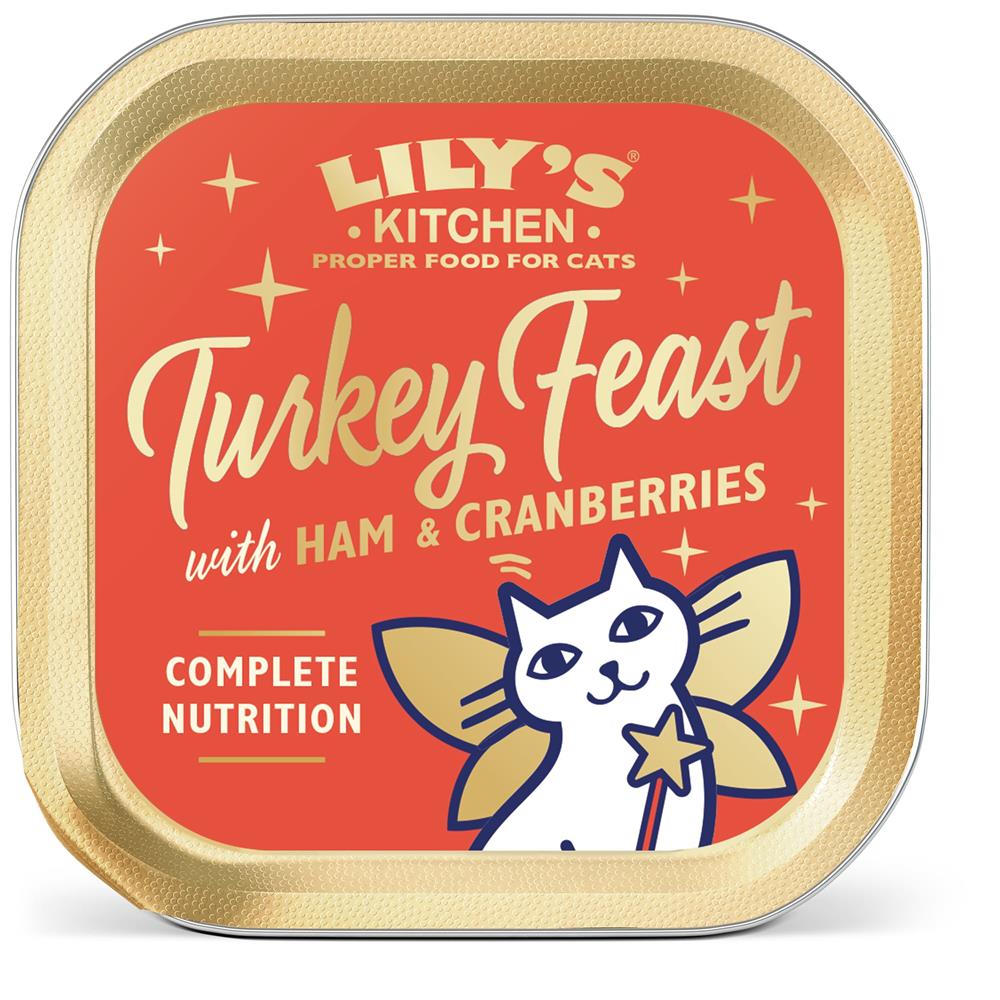 Cat Xmas Turkey/Ham Feast