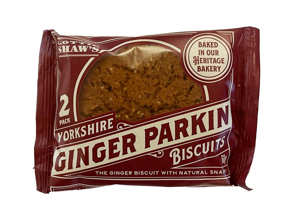 2 Pack Large Yorkshire Parkin Biscuits 60g