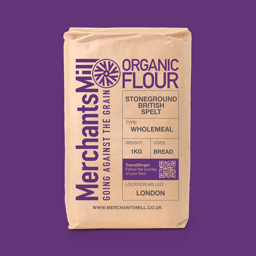 Organic Wholemeal Spelt Flour (Pack of 5)