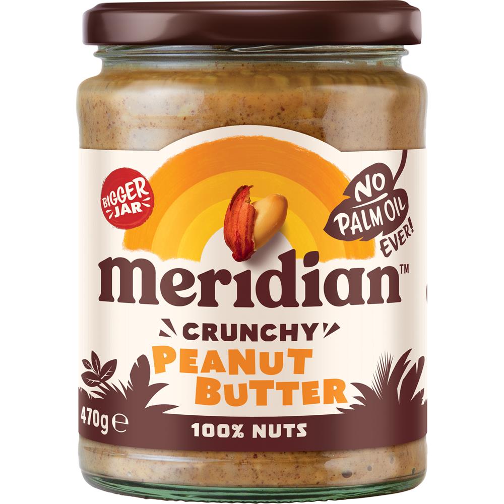 Crunchy Peanut Butter 100% 470g