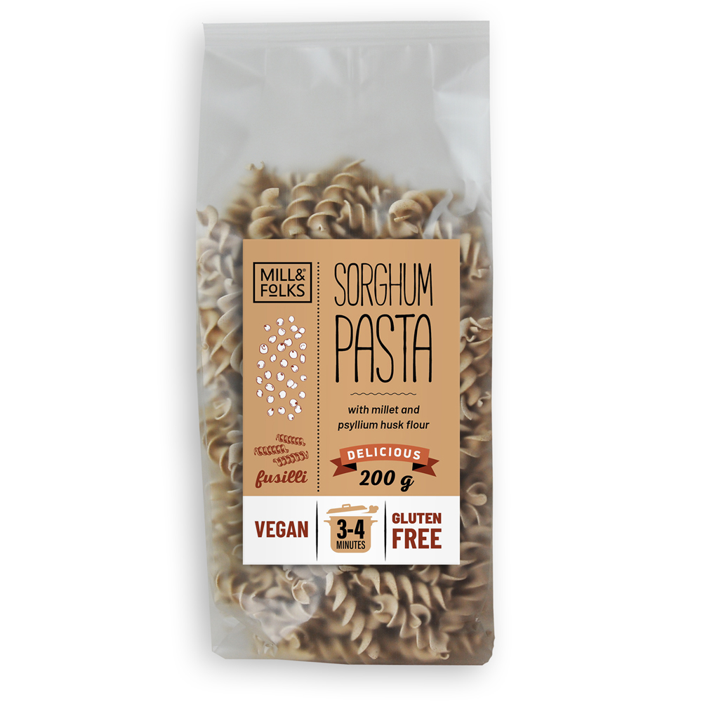 Sorghum pasta fusilli 200g VeganGluten free