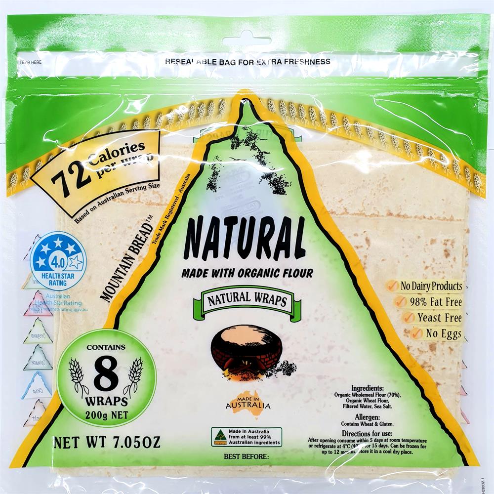 Mountain Bread Natural Wraps