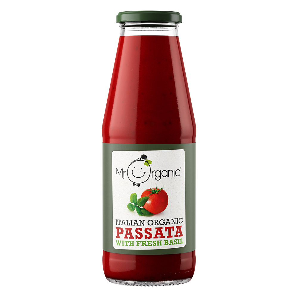 Org Passata & Basil Jar