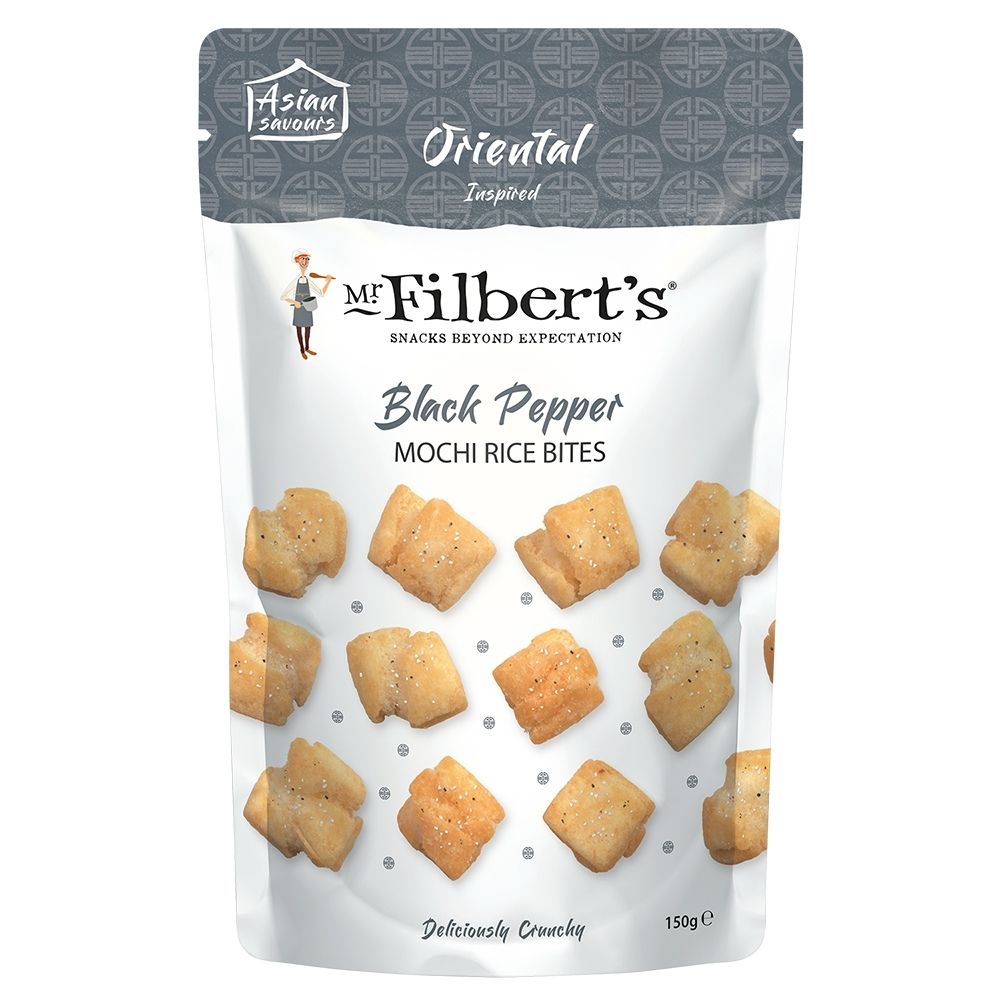 Black Pepper Mochi Rice Bites 150g