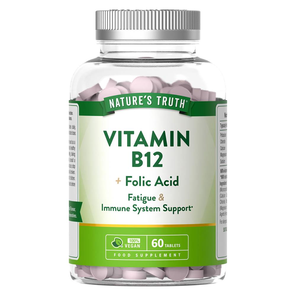 Vitamin B12 + Folic Acid 60 Tablets