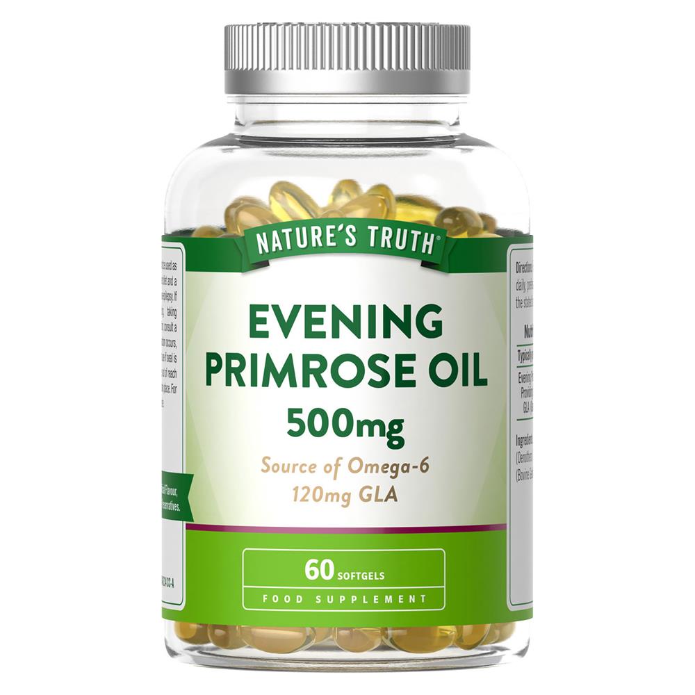 Evening Primrose Oil 500mg 60 Softgels