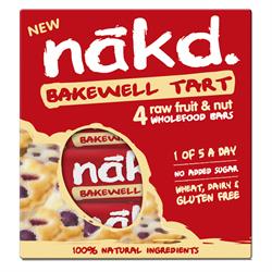 Nakd Bakewell Tart 4x35g