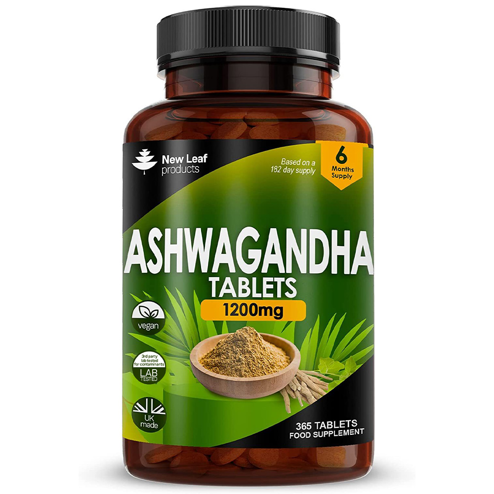 Ashwagandha KSM-66 1200mg 365 tablets