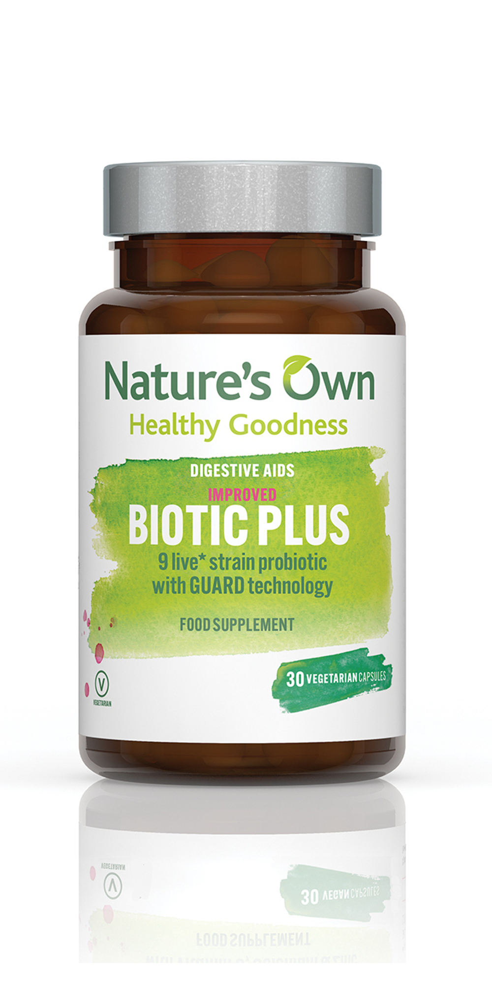 Biotic Plus 30 capsules | Nature's Own | Turmeric and Honey