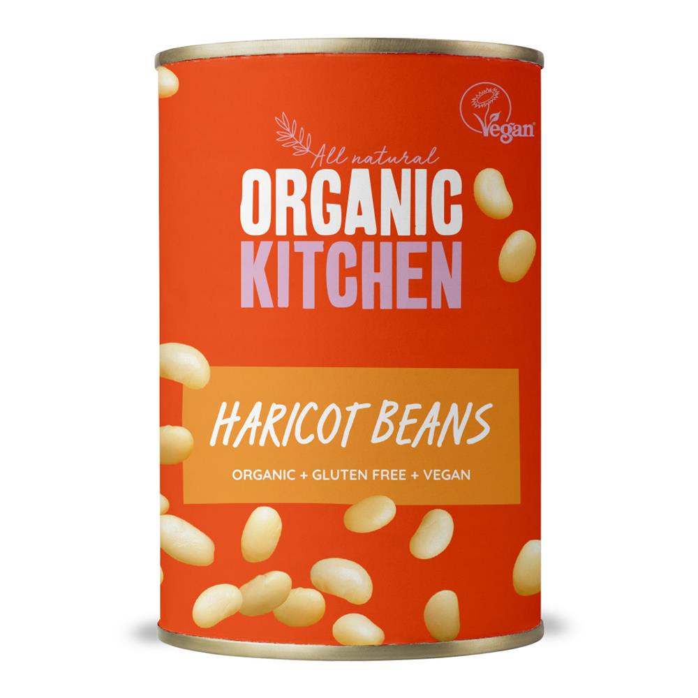 Organic Haricot Beans 400g (Damaged)