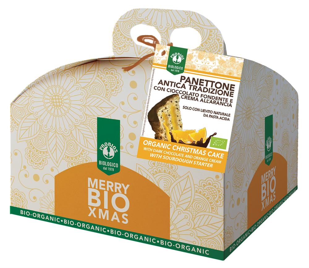 Organic Choco Orange Panettone 750g