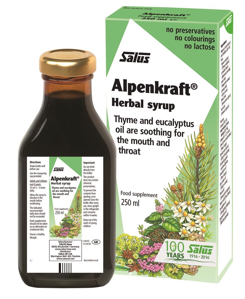 Alpenkraft herbal syrup