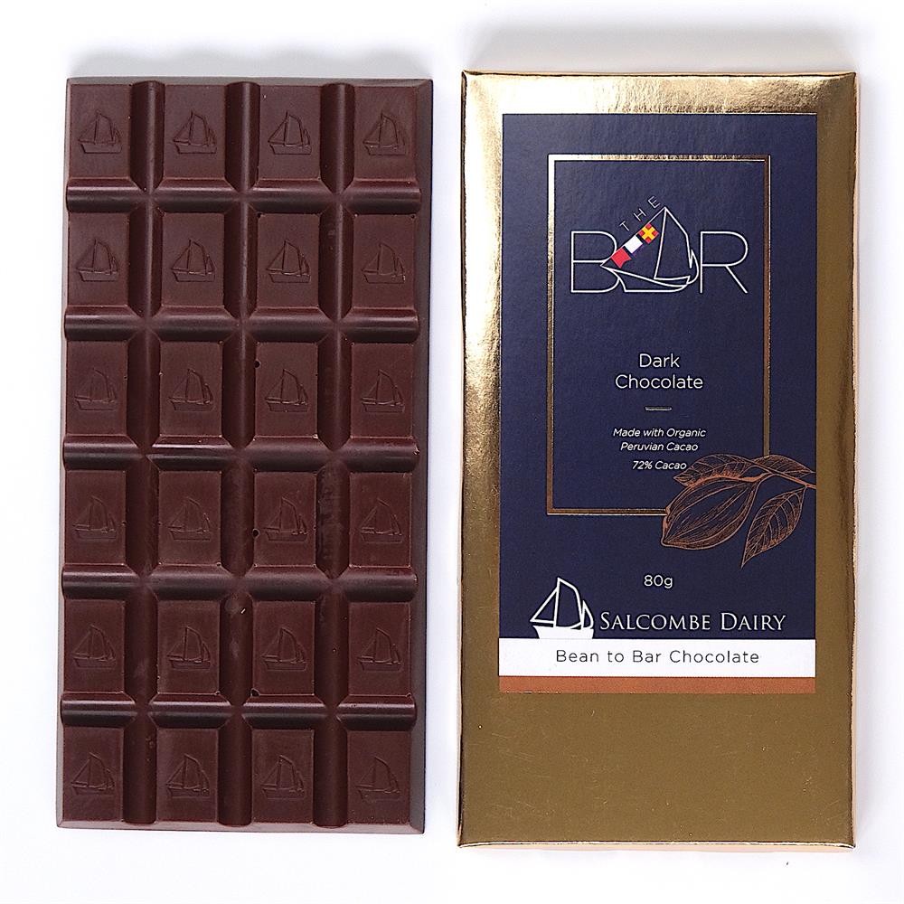 Dark Chocolate Organic Bar 80g