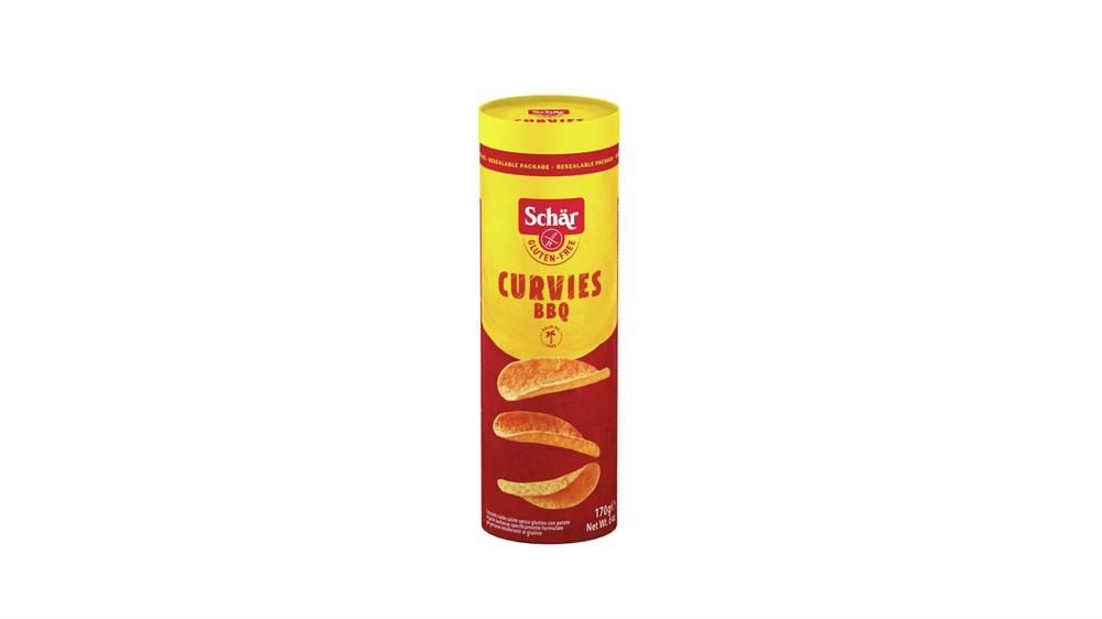 Gluten Freee Curvies BBQ Flavour 170g