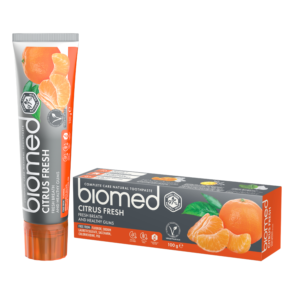 Biomed Citrus Fresh Toothpaste (Pack of 5)