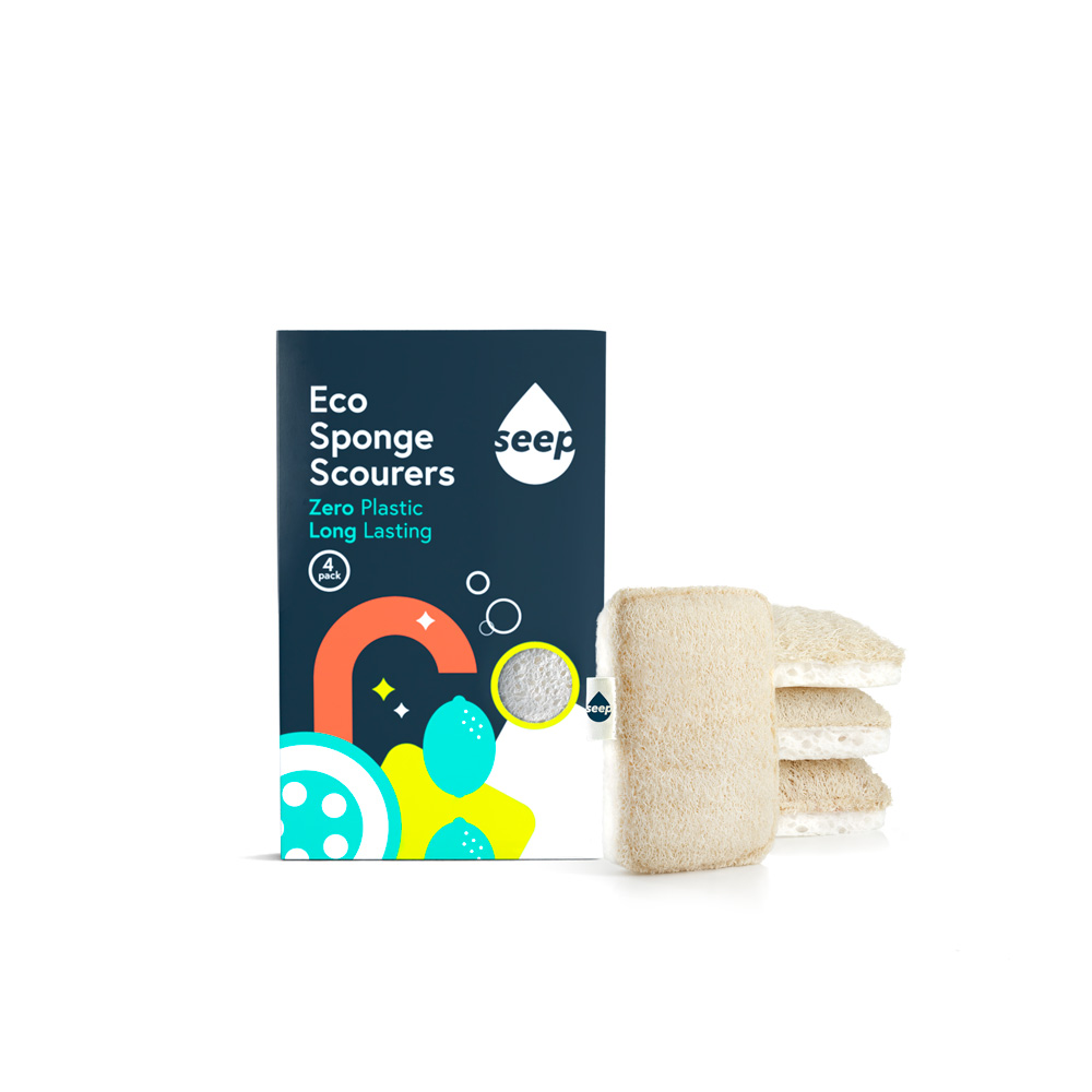 Sponge Scourer 4pk