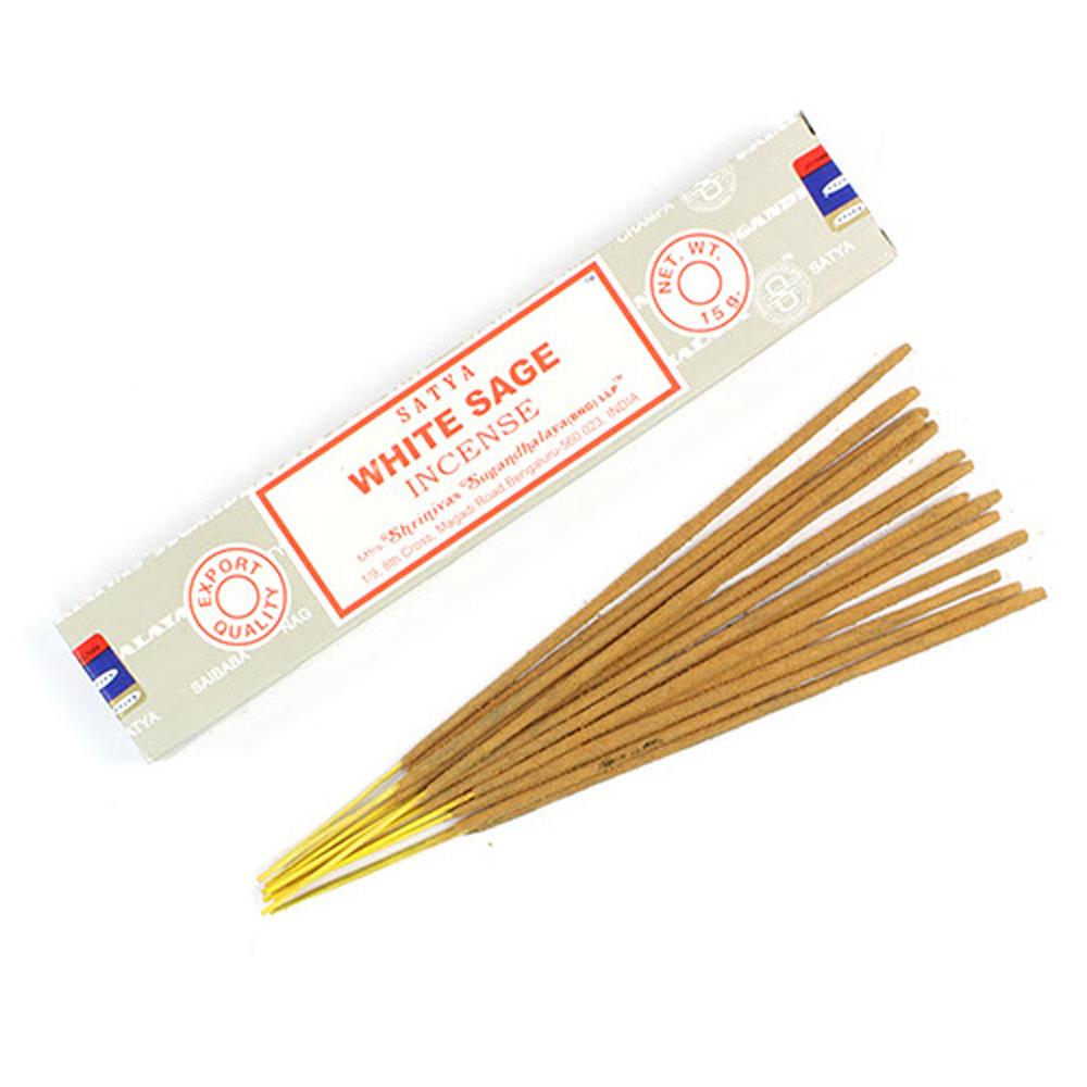 White Sage Incense sticks 15g Pack.