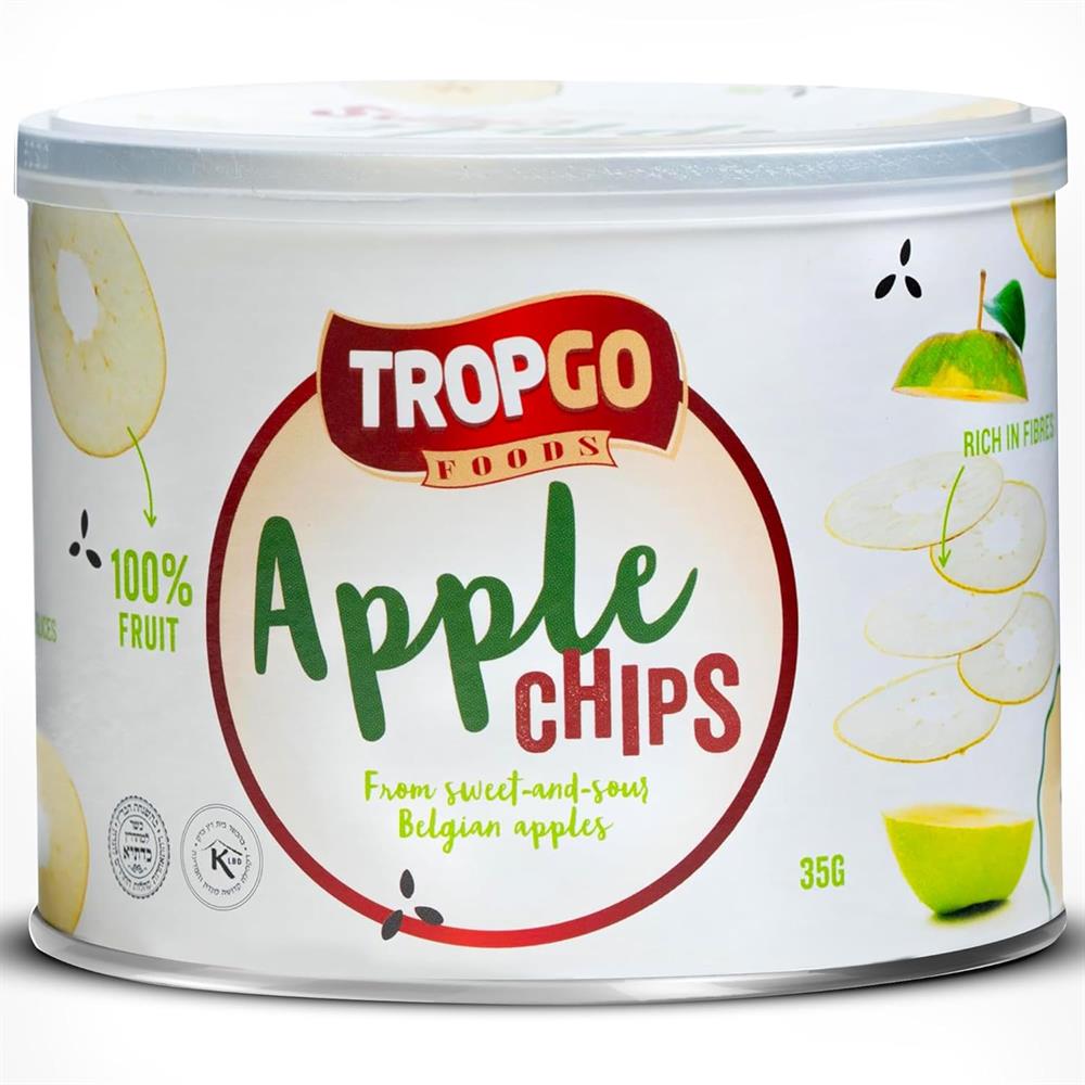 Green Belgium Apple Chips 35g