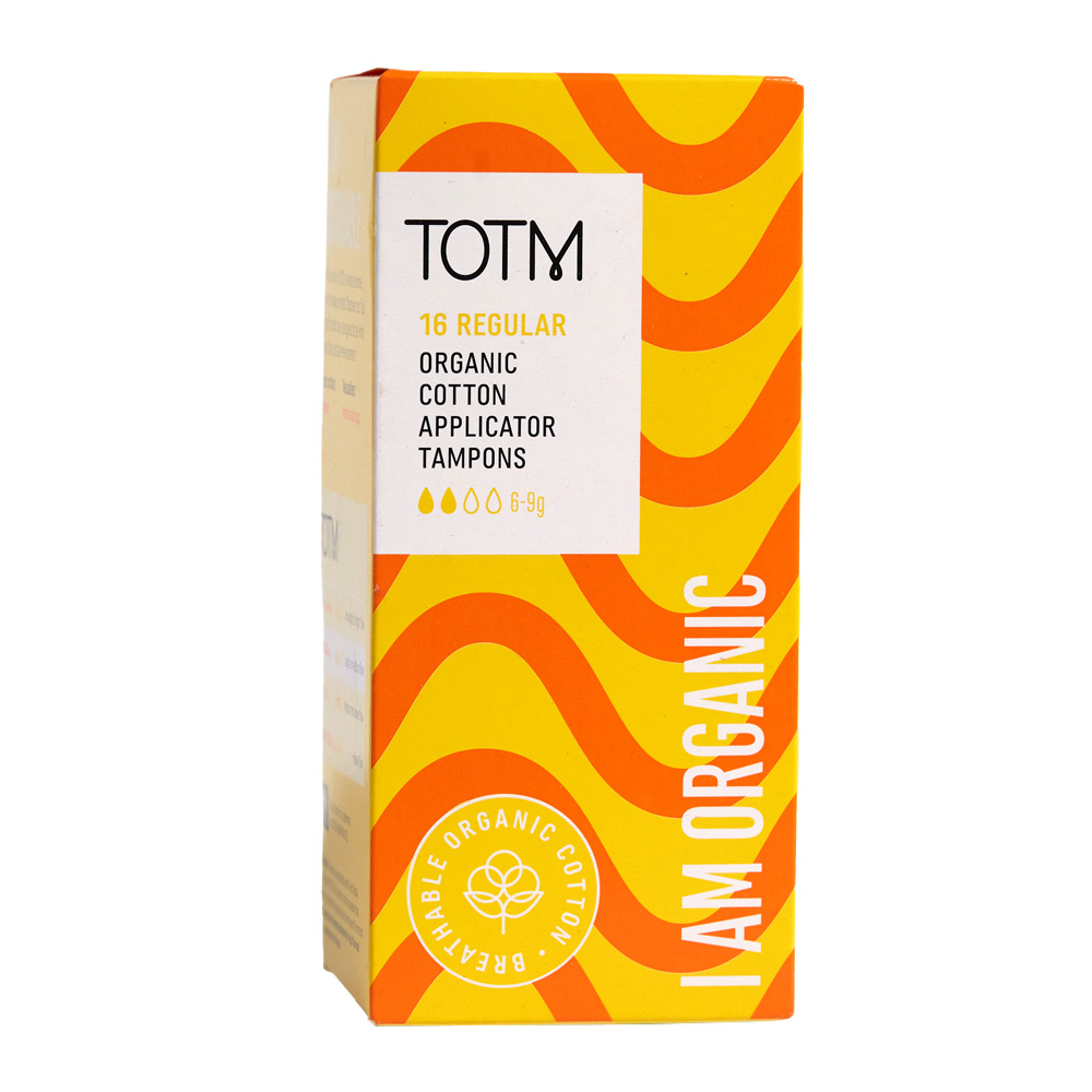 Organic Tampons - App Regular 16 Per Box Case of 10