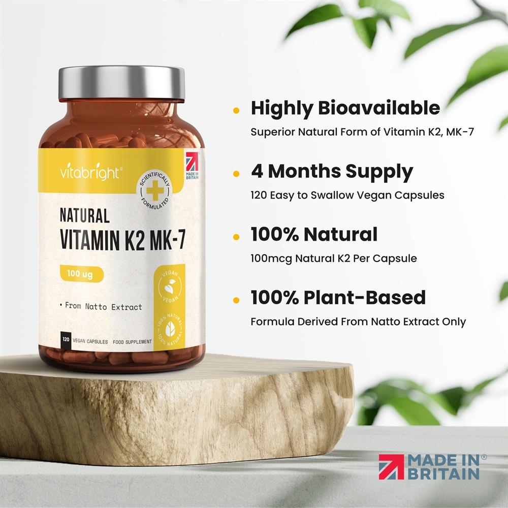 Vitamin K2 MK-7 - 100mcg