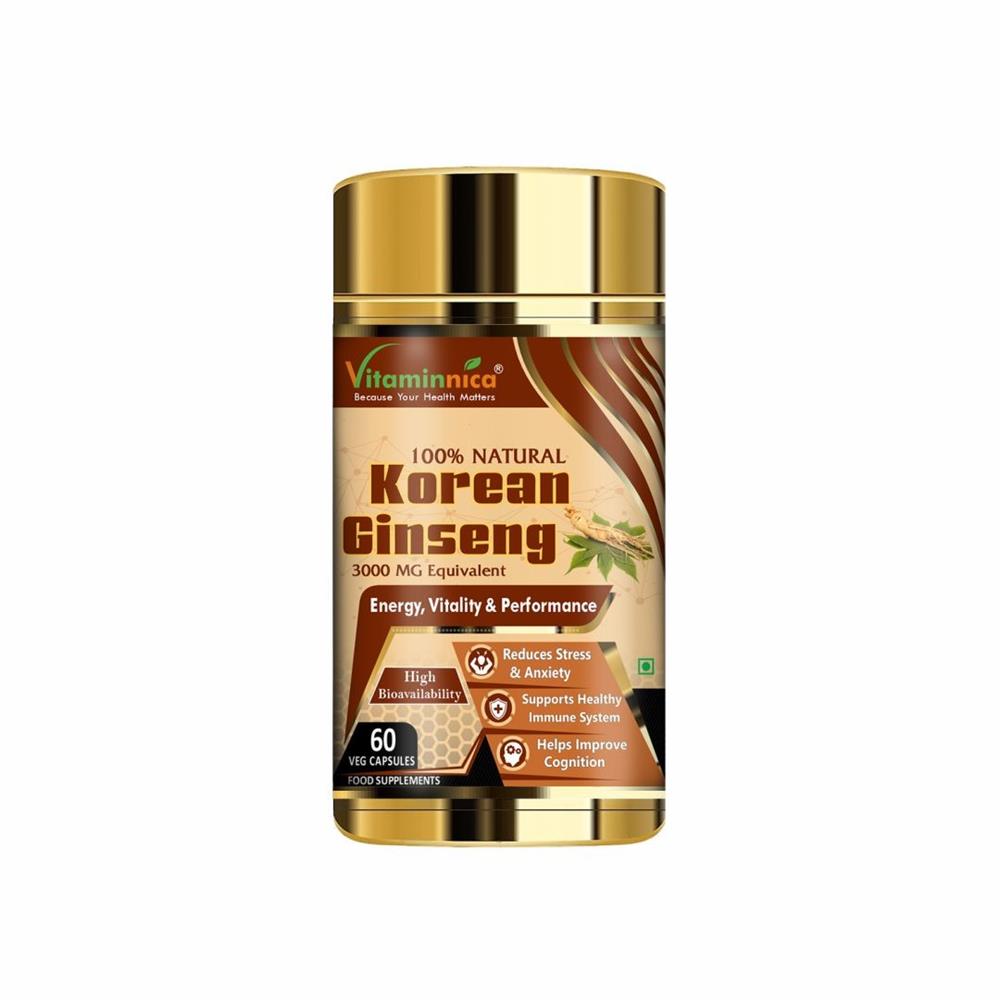 Korean Ginseng 3000mg 60 capsules