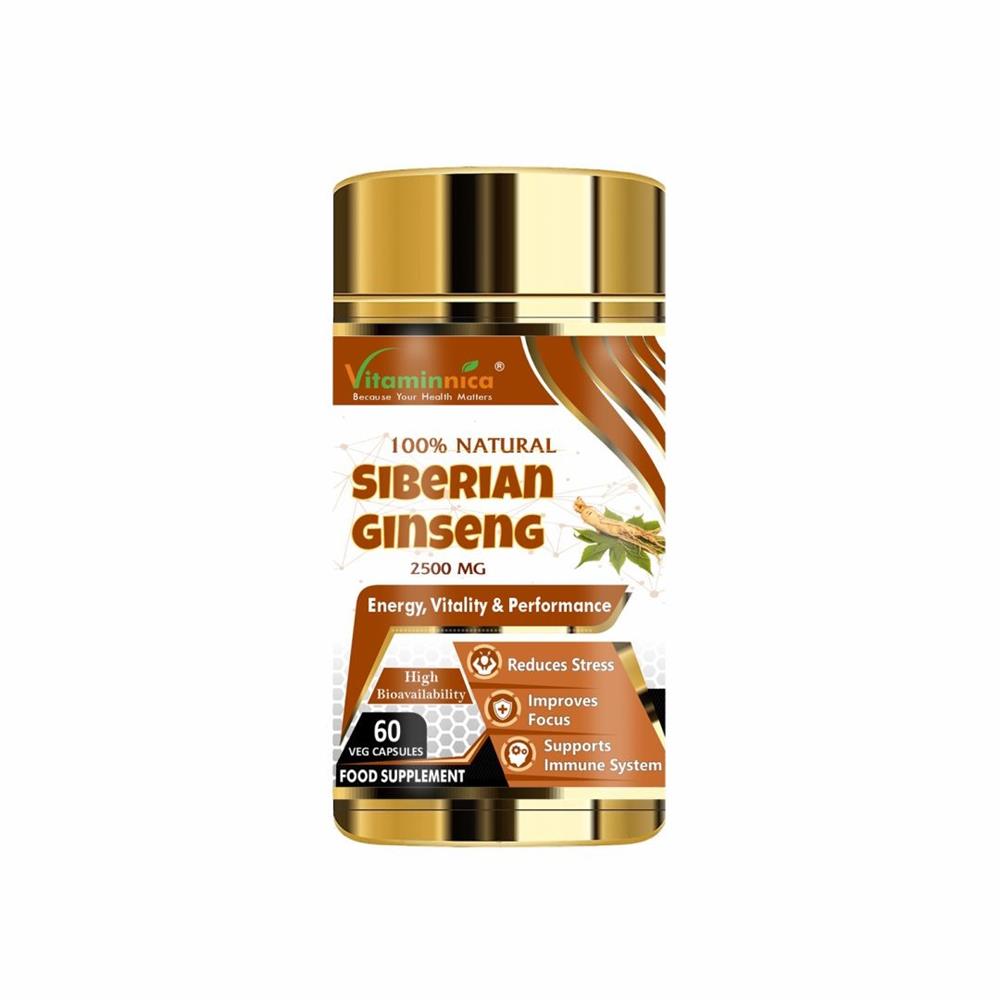 Siberian Ginseng 2500mg 60 capsules